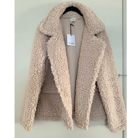 ✨2x HP✨Camel Teddy Jacket - Picture 6 of 9